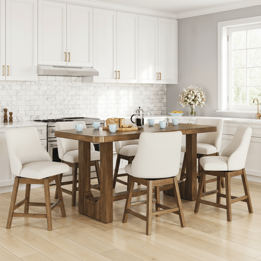 Cabalynn RECT Dining Room Counter Table Set Dining Room Sets| Ashley Homestore