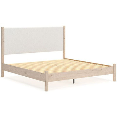 Cadmori King Upholstered Panel Set - Al Rugaib Furniture