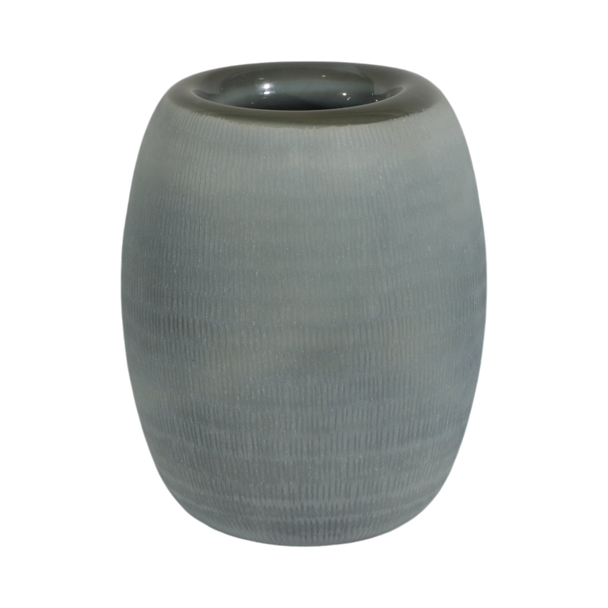 Cadmus Blue Glass Vase Vases and Jars| Sagebrook Home