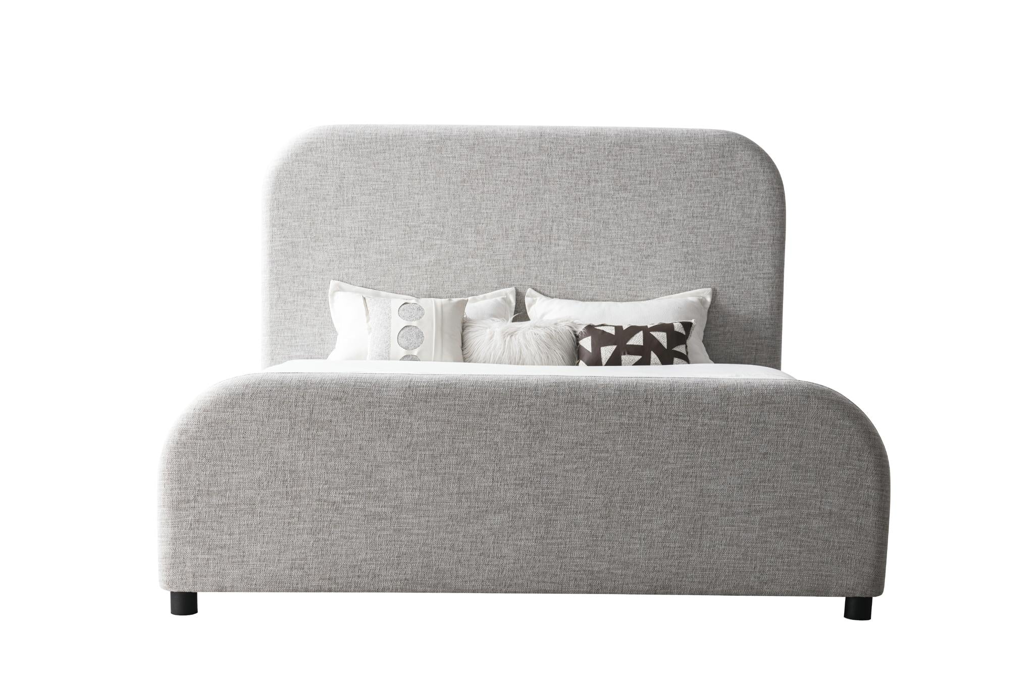 Caelo Grey Bed Beds| Roots Furniture
