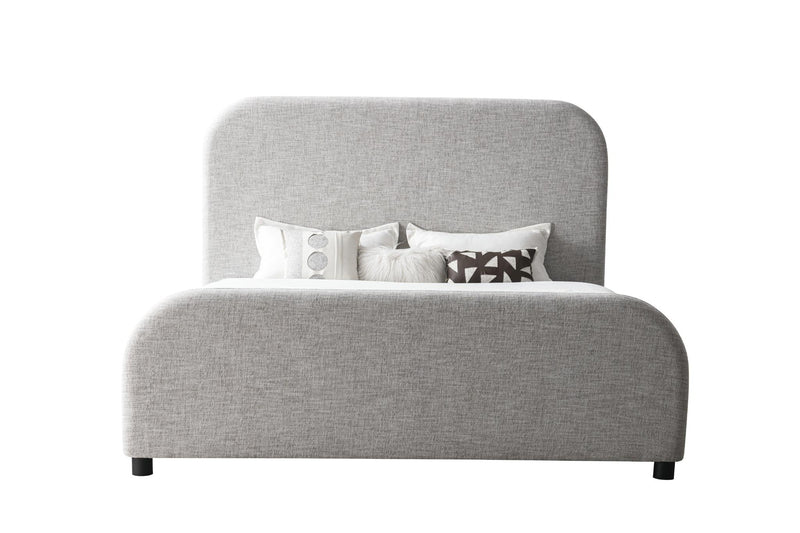 Caelo Grey Bed - Al Rugaib Furniture