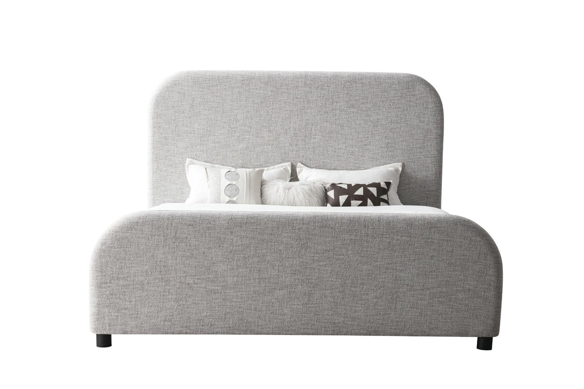 Caelo Grey Bed - King Beds| Roots Furniture