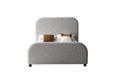 Caelo Grey Bed - Al Rugaib Furniture