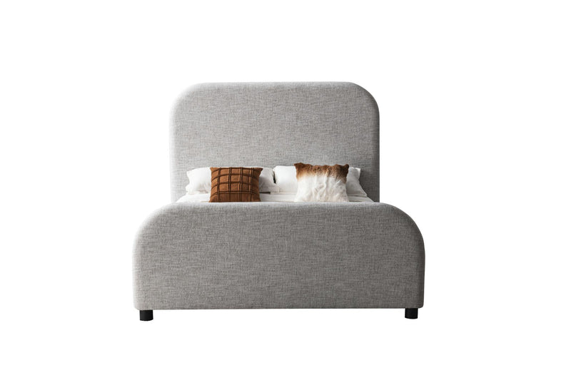 Caelo Grey Bed - Al Rugaib Furniture