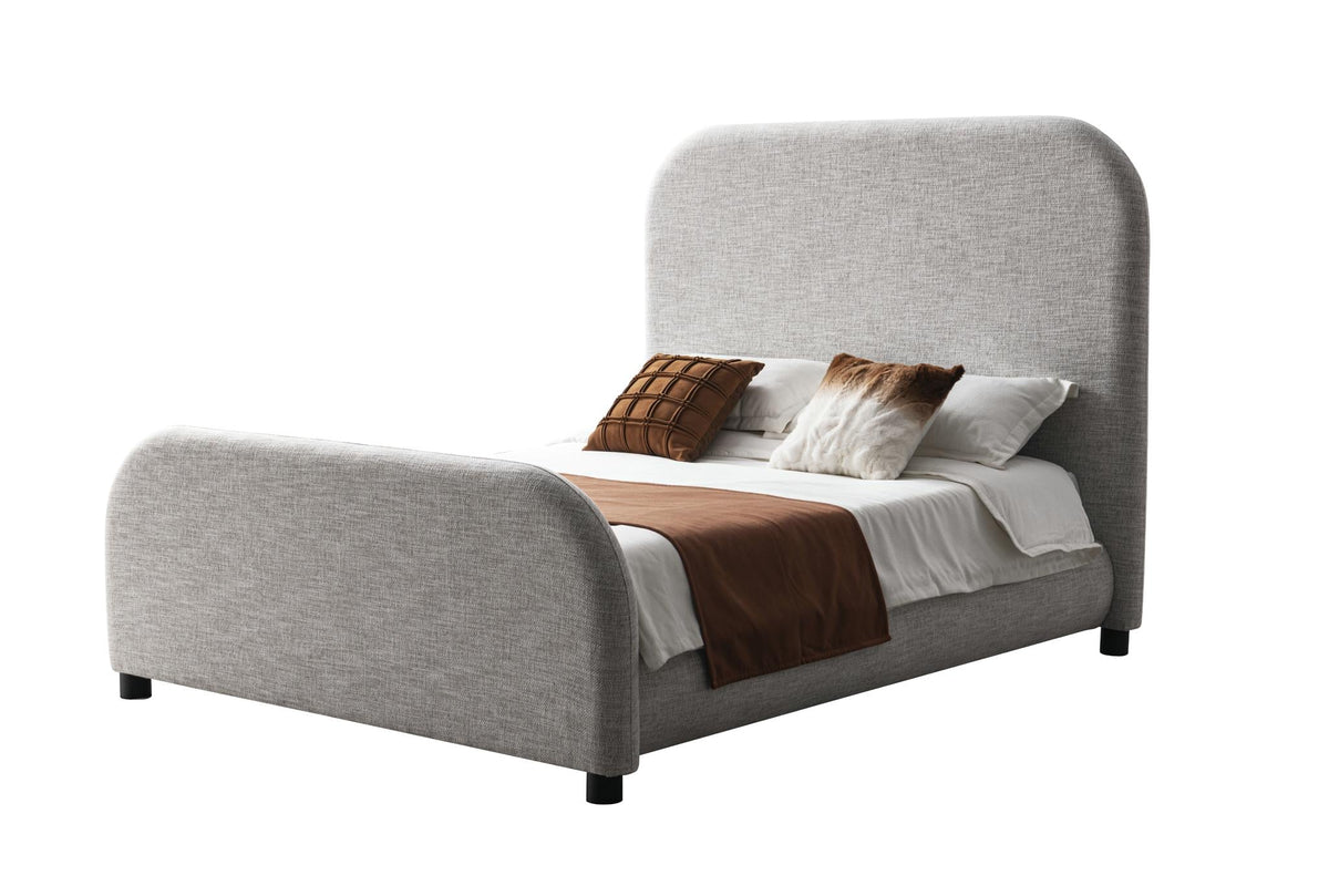 Caelo Grey Bed Beds| Roots Furniture