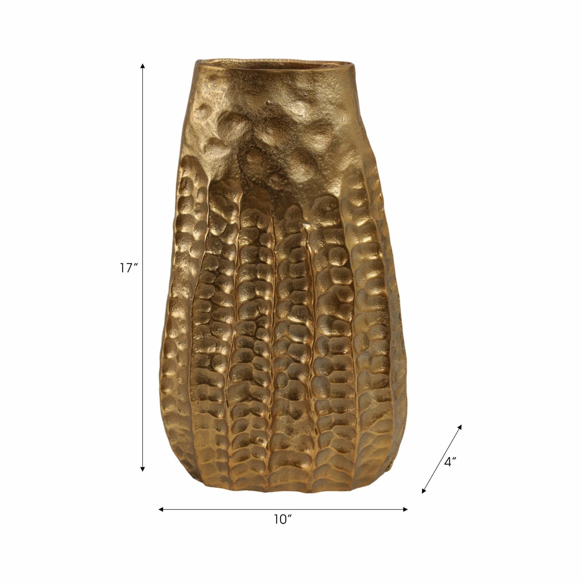 Caen Gold Vase Vases and Jars| Sagebrook Home