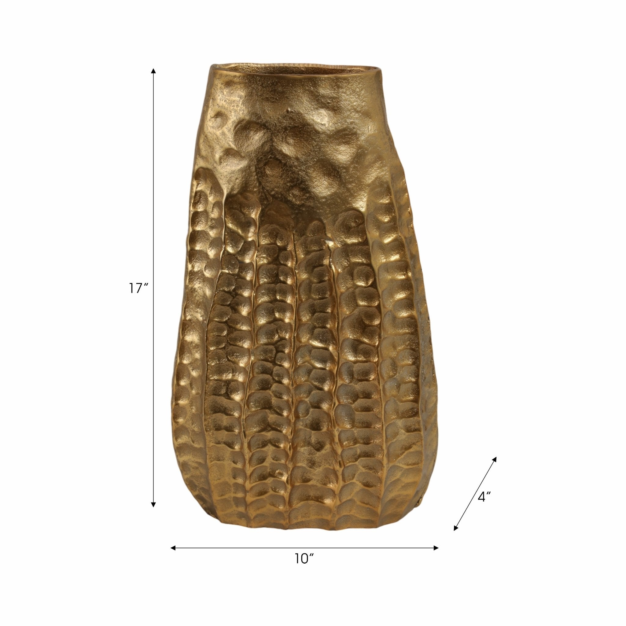 Caen Gold Vase Vases and Jars| Sagebrook Home