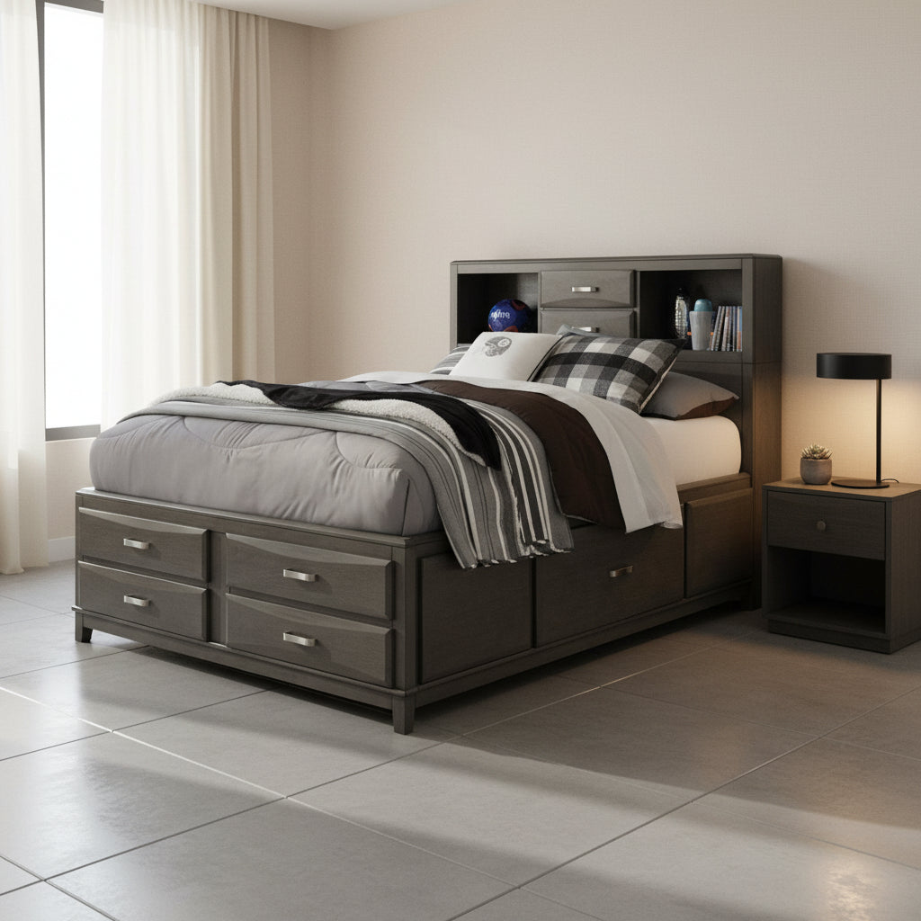 Caitbrook Full Storage Bed Beds| Ashley Homestore