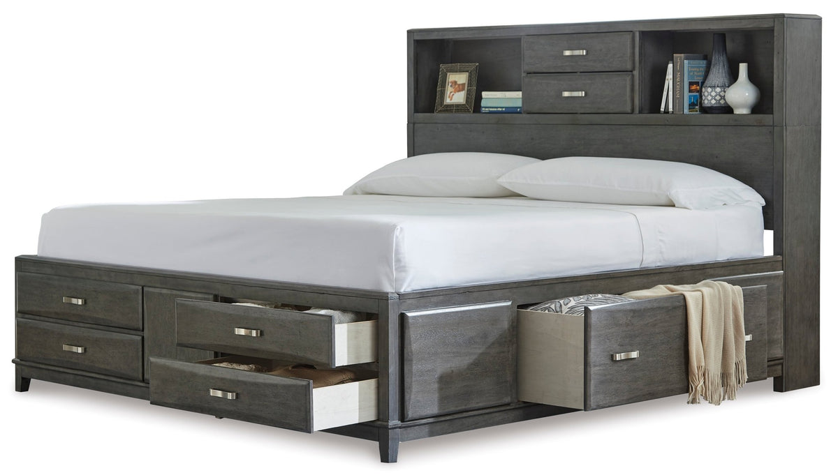 Caitbrook King Storage Bed Beds| Ashley Homestore