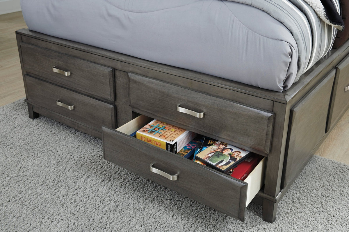 Caitbrook King Storage Bed Beds| Ashley Homestore