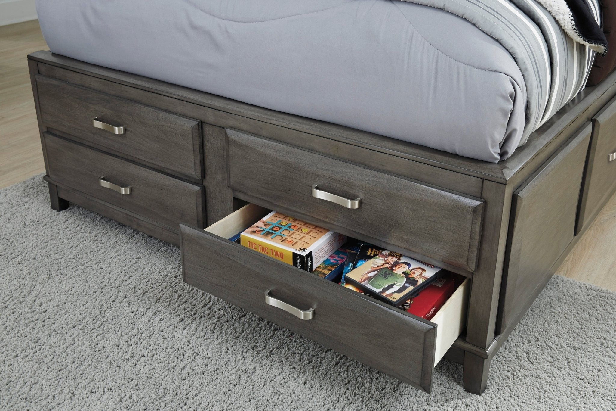 Caitbrook King Storage Bed Beds| Ashley Homestore