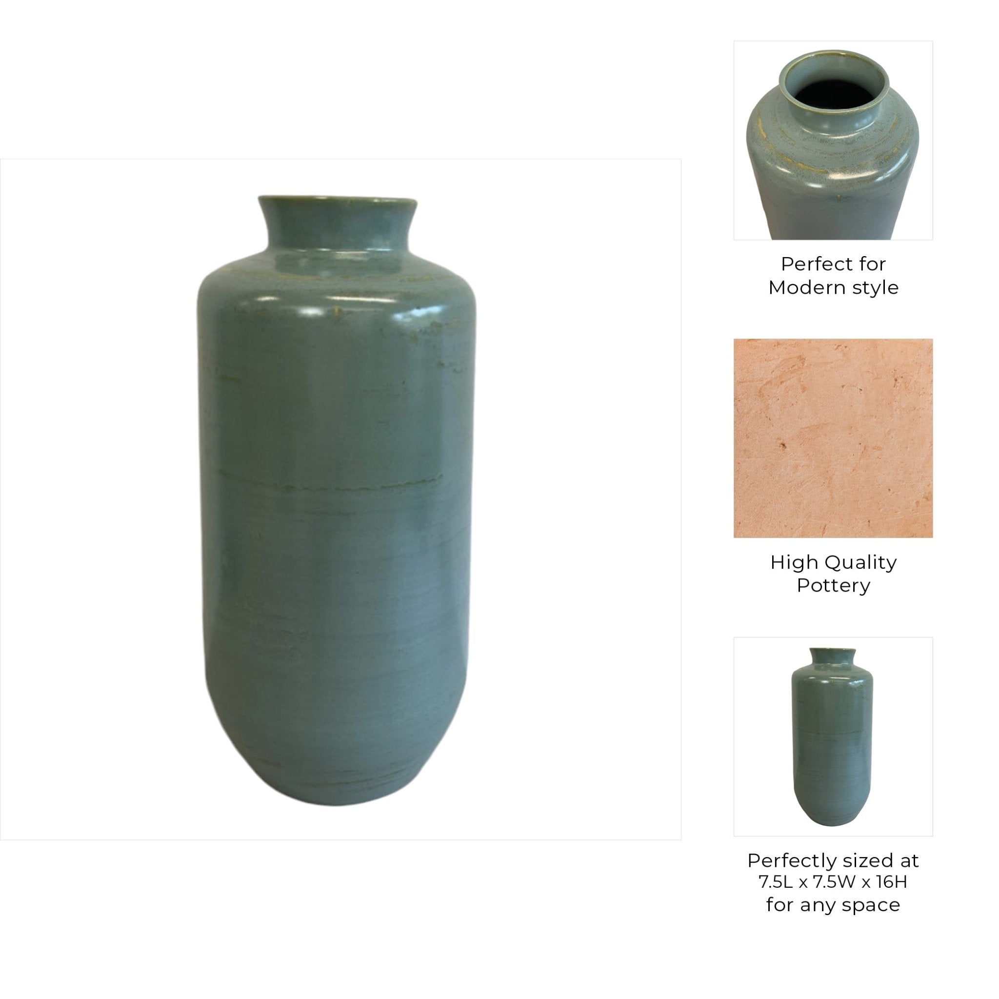 Caldas Portugal Vase Vases and Jars| Sagebrook Home