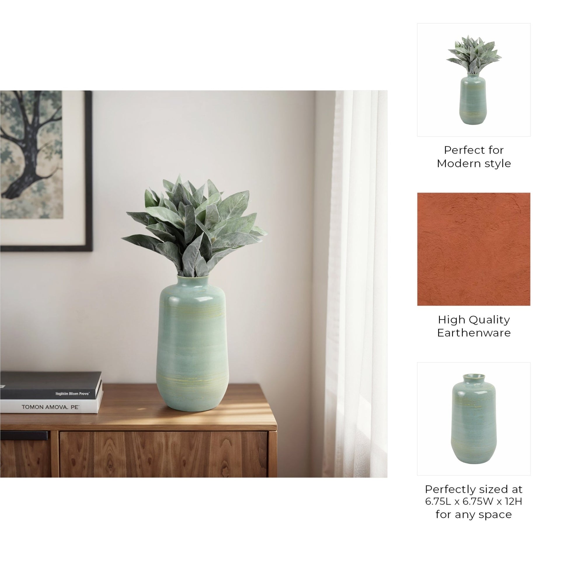 Caldas Portugal Vase Vases and Jars| Sagebrook Home