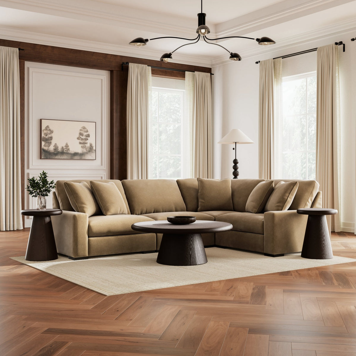 Calden 4-Piece Sectional Sectionals| Ashley Homestore