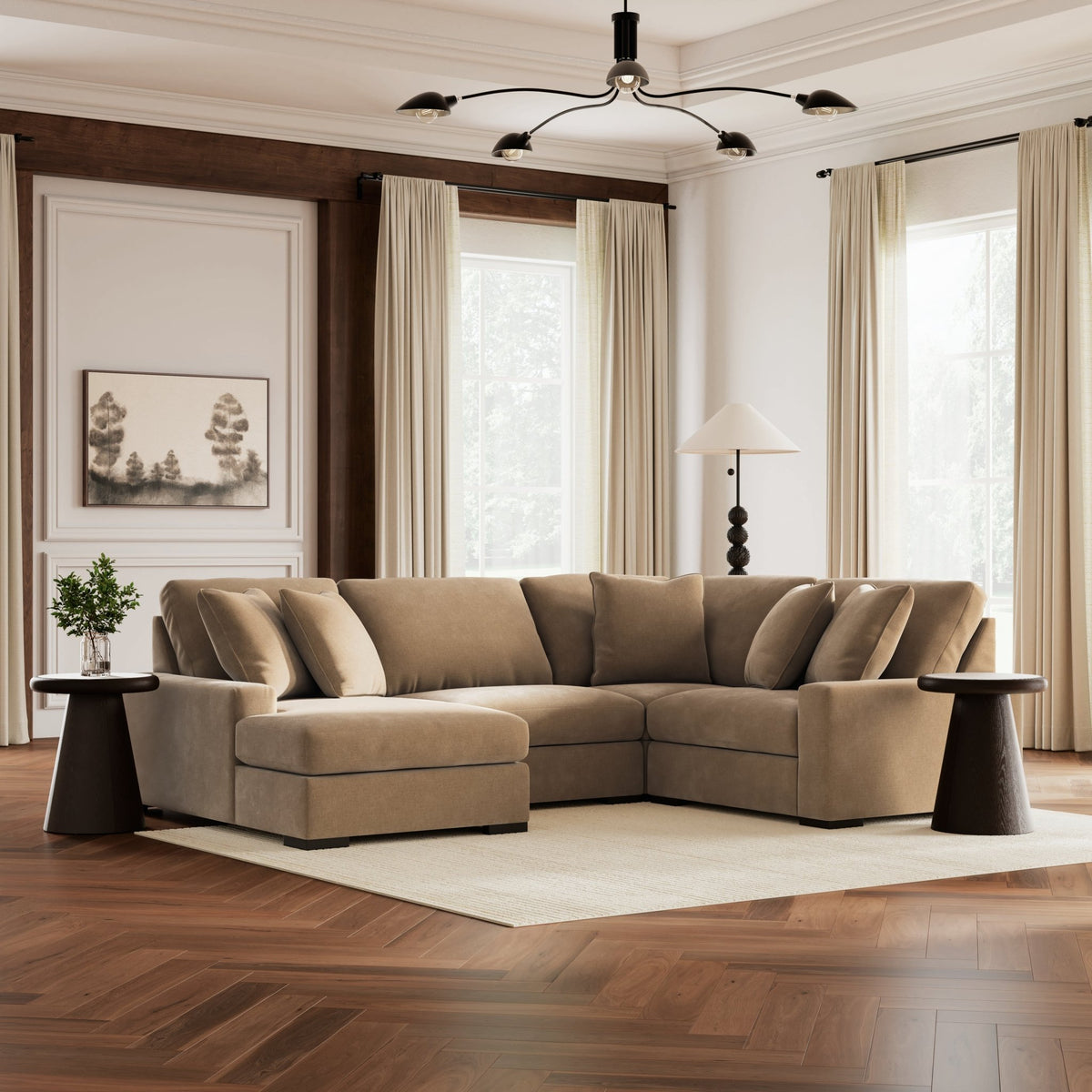 Calden 4-Piece Sectional with Chaise Sectionals| Ashley Homestore