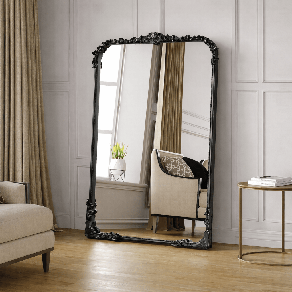 Calder Mirror Black Mirrors| Roots Furniture