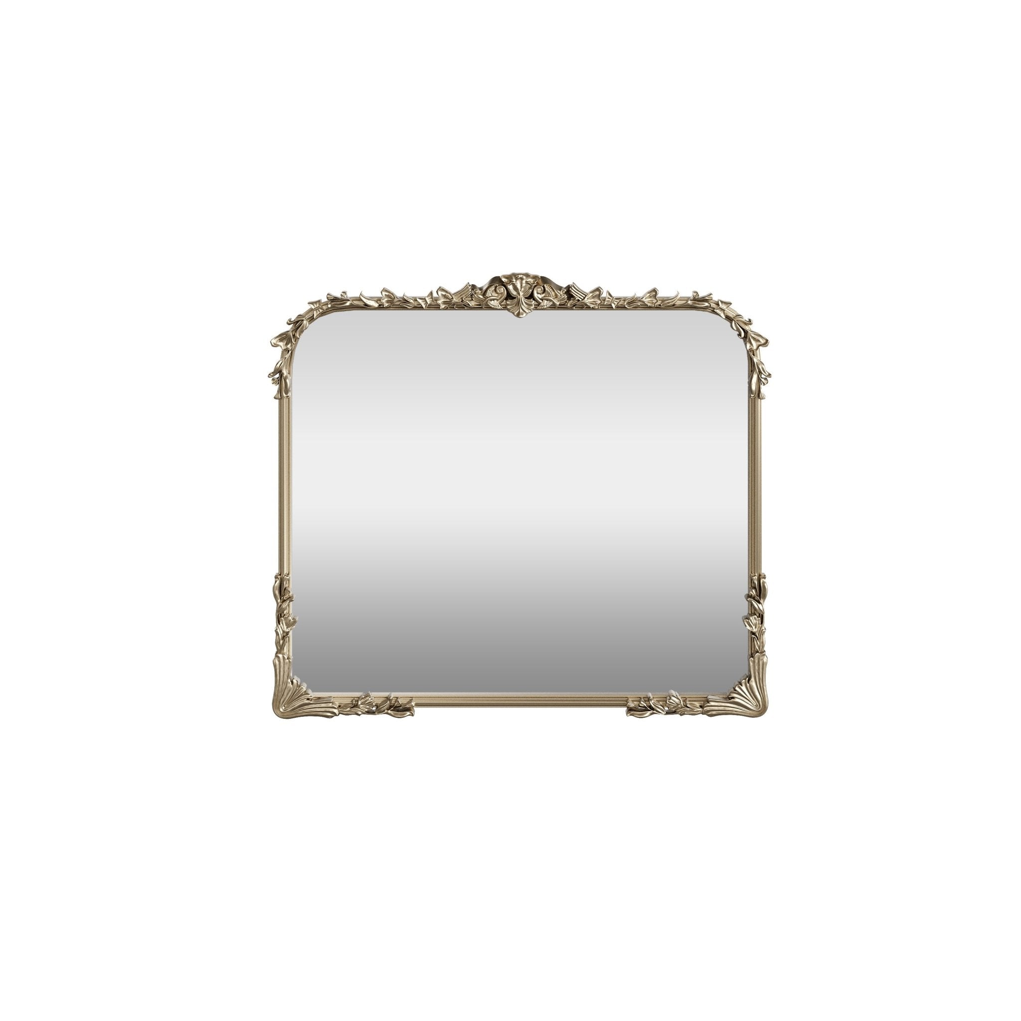 Calder Mirror Gold Mirrors| Roots Furniture