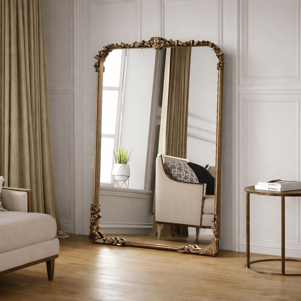 Calder Mirror Verdegris Mirrors| Roots Furniture