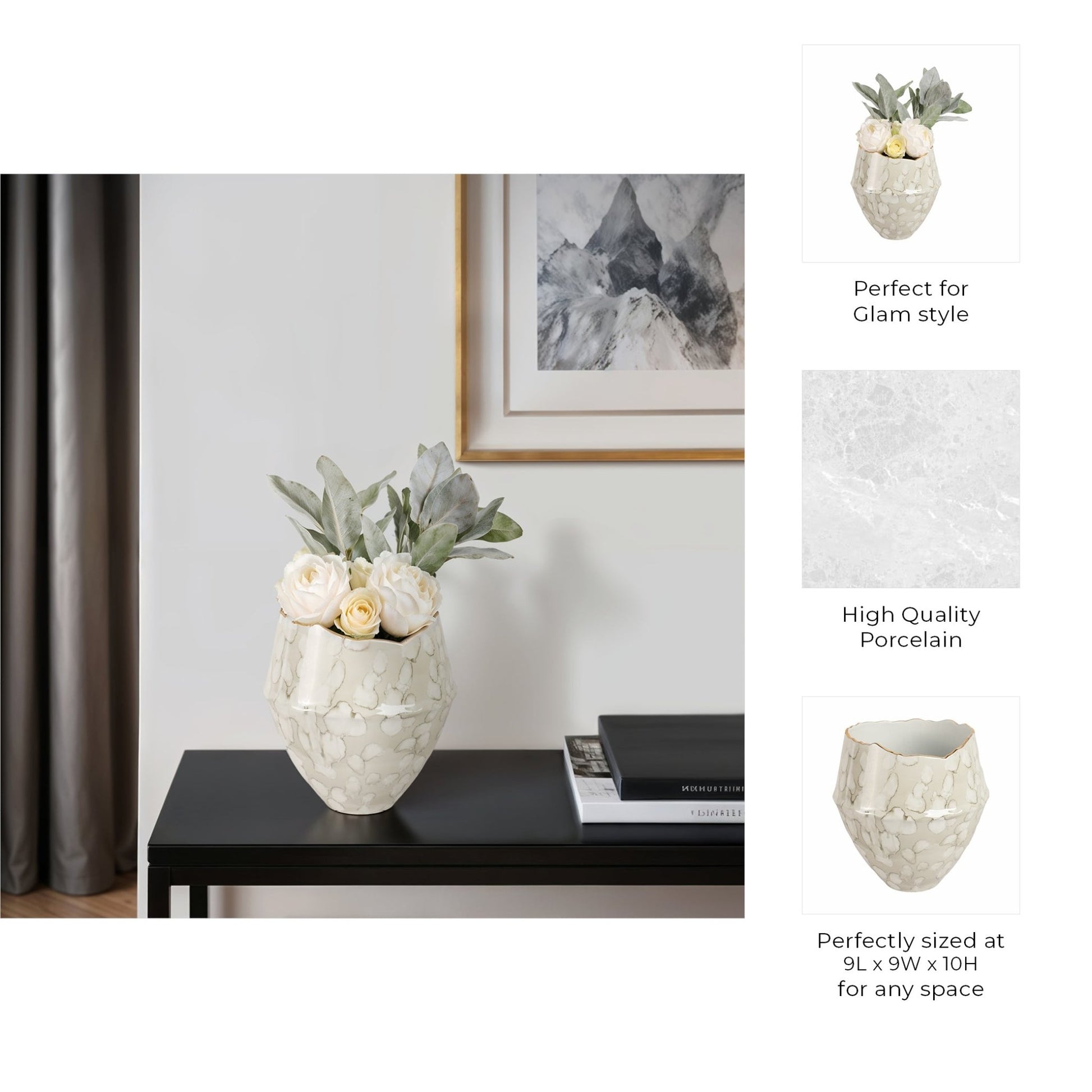 CALEDONIA VASE, MULTI Vases and Jars| Sagebrook Home