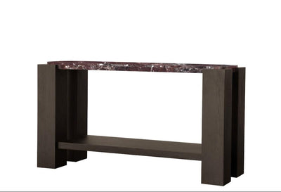 Calla Console table - Red Marble - Al Rugaib Furniture