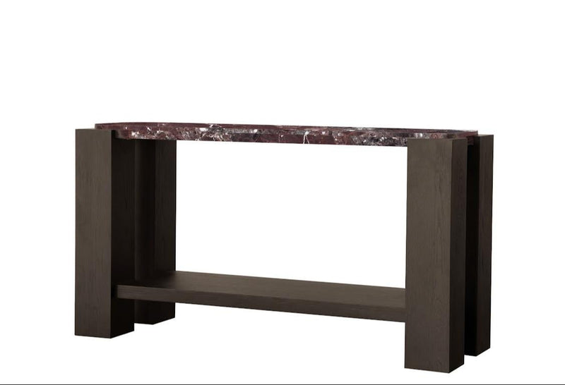 Calla Console table - Red Marble - Al Rugaib Furniture