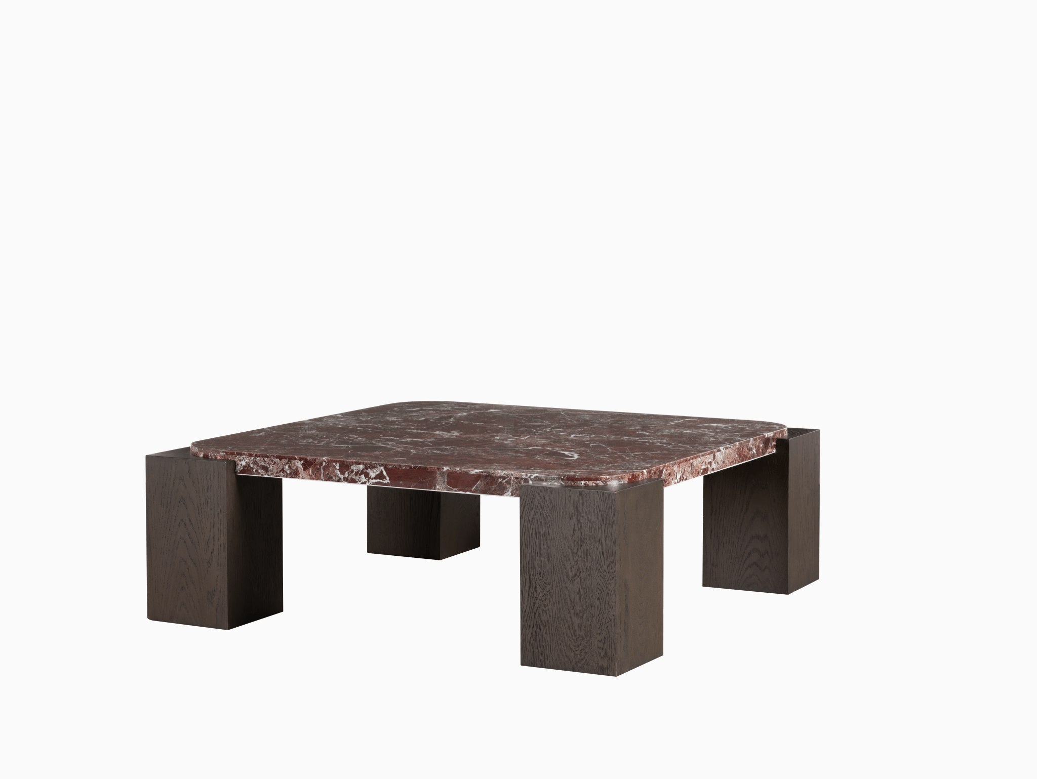 Calla Red Marble Coffee Table Coffee Tables| AlRugaib Furniture