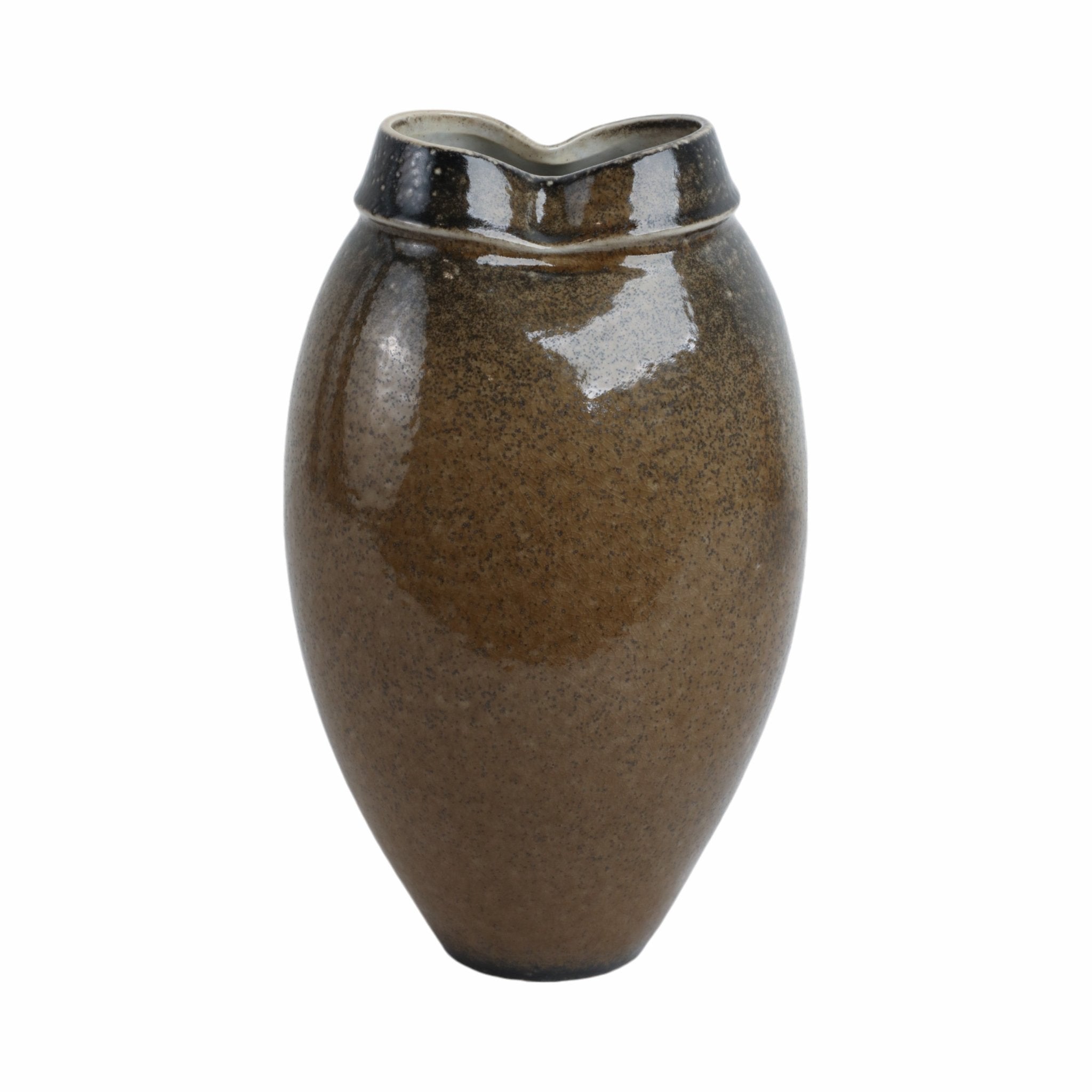 Callen Porcelain Vase, Brown Vases and Jars| Sagebrook Home