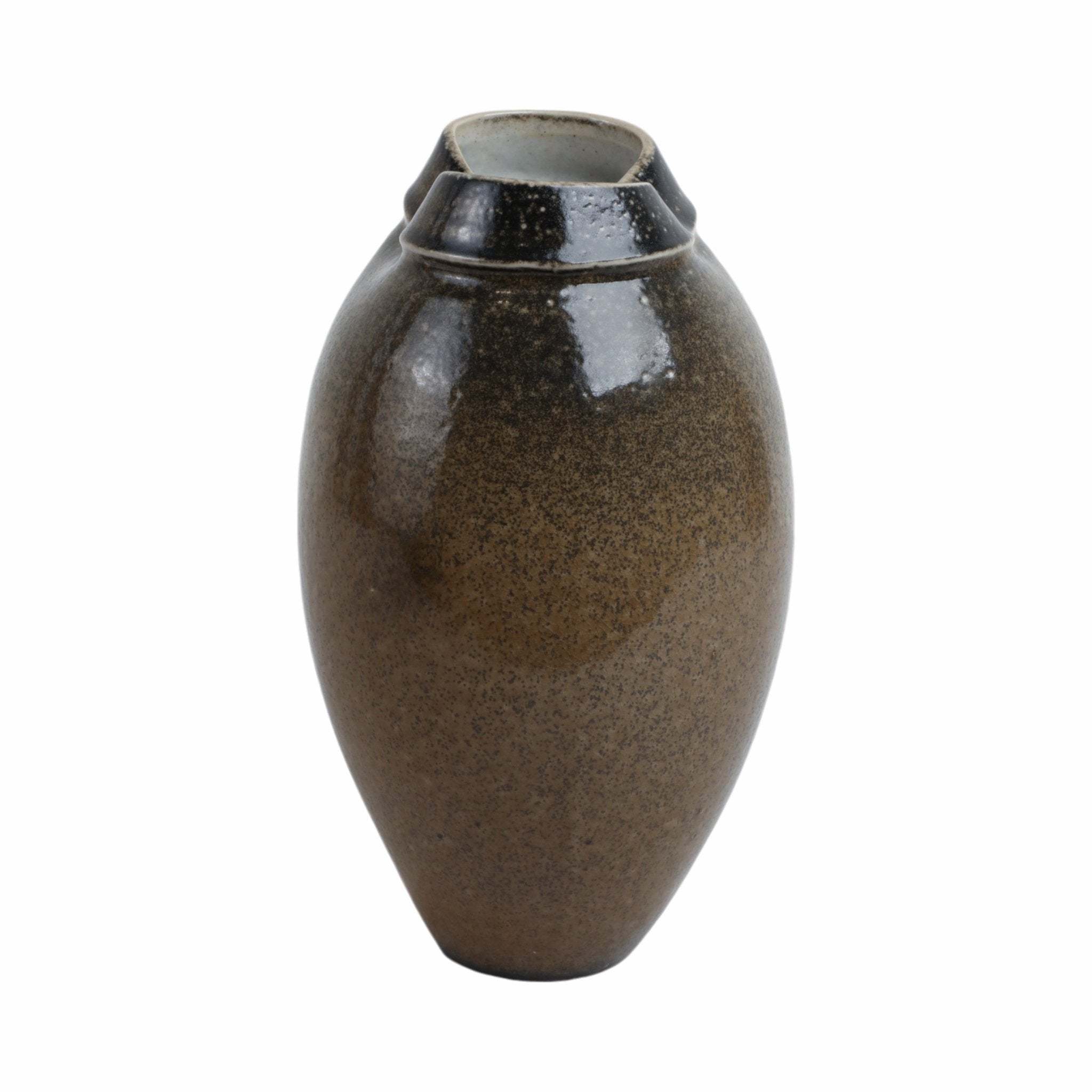 Callen Porcelain Vase, Brown Vases and Jars| Sagebrook Home