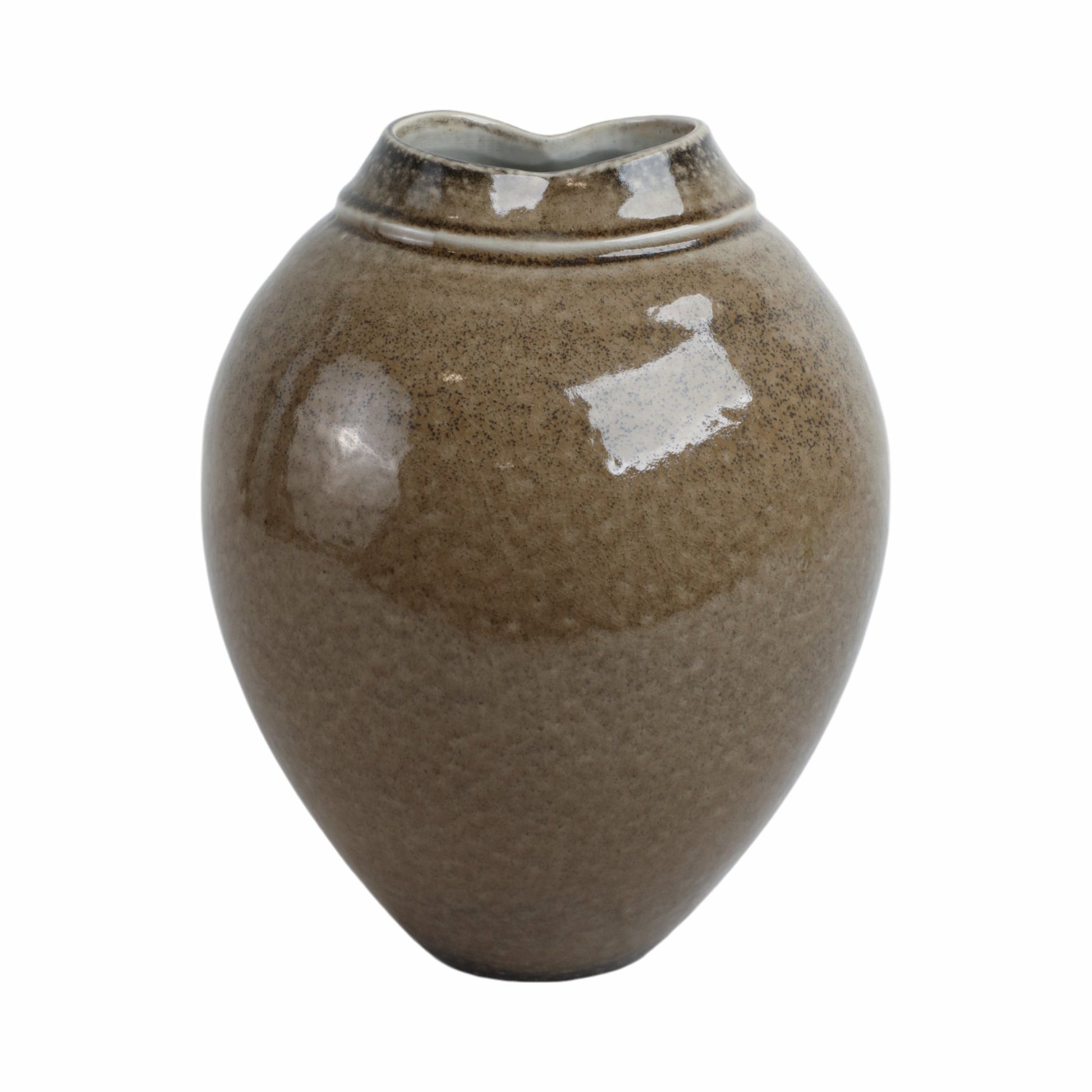 Callen Porcelain Vase, Brown Vases and Jars| Sagebrook Home