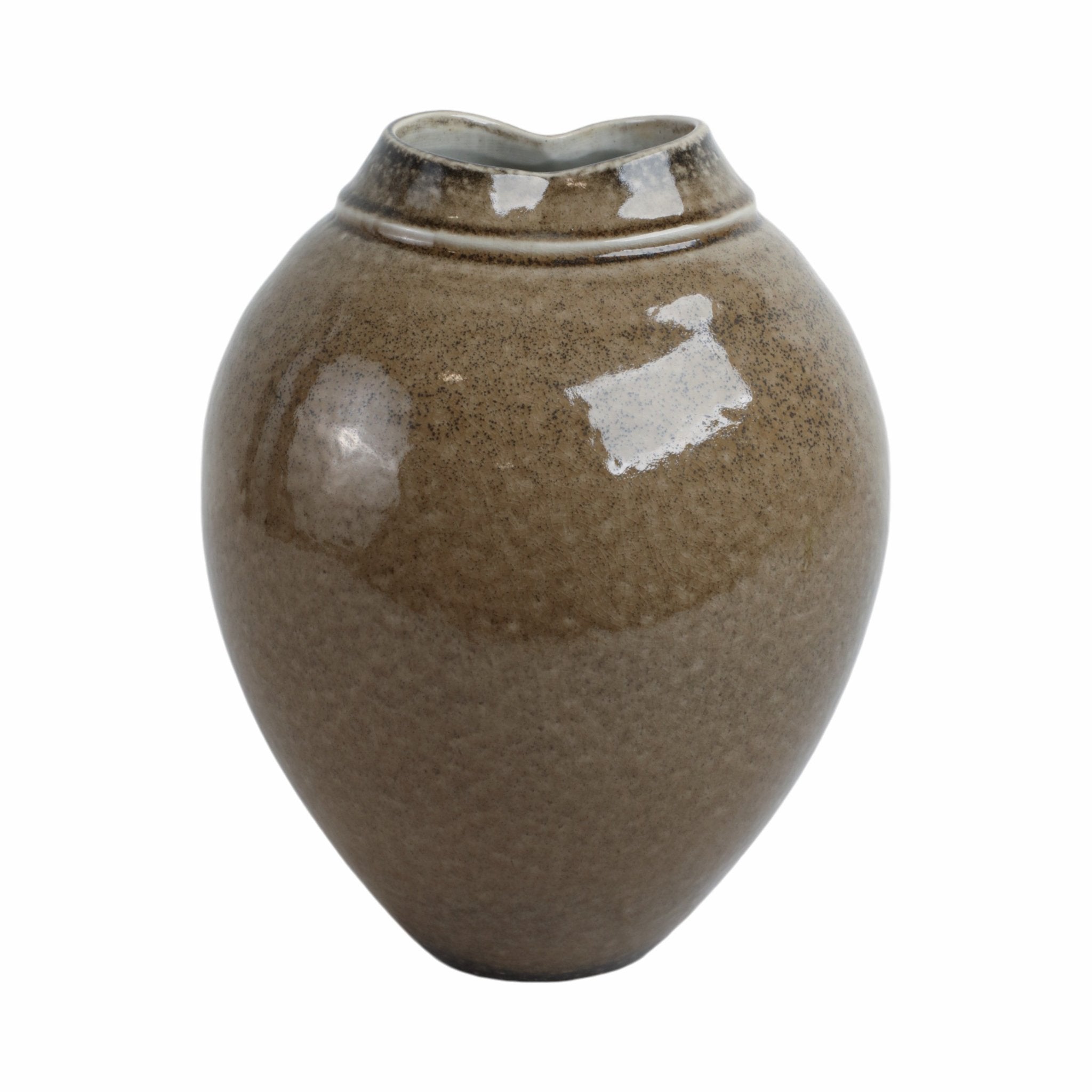 Callen Porcelain Vase, Brown Vases and Jars| Sagebrook Home