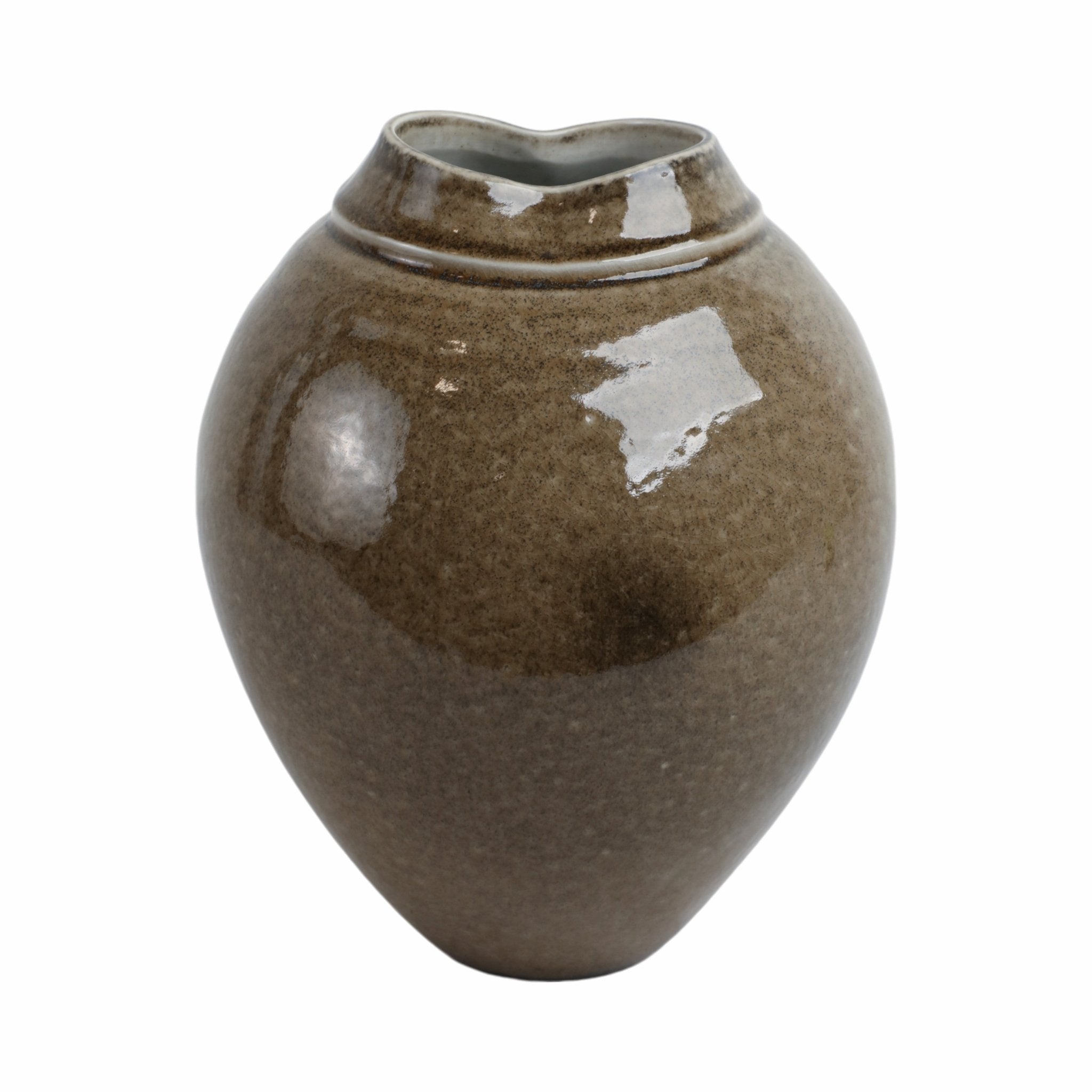 Callen Porcelain Vase, Brown Vases and Jars| Sagebrook Home