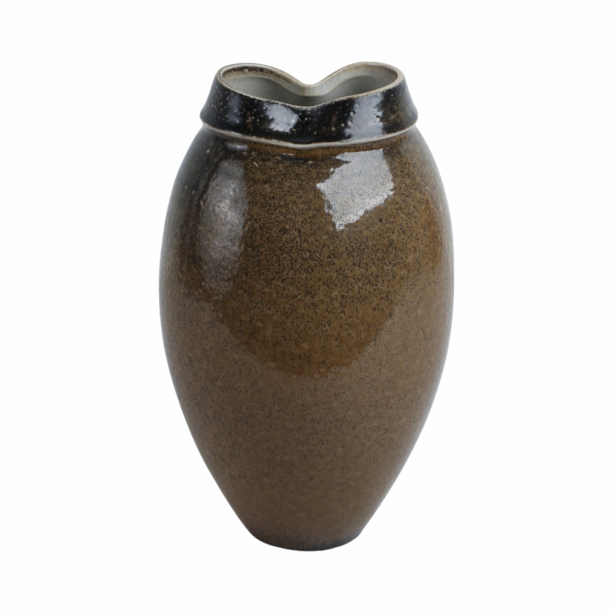 Callen Porcelain Vase, Brown Vases and Jars| Sagebrook Home