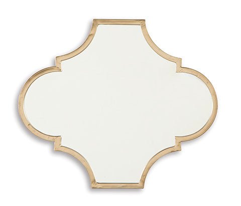 Callie Accent Mirror - Al Rugaib Furniture