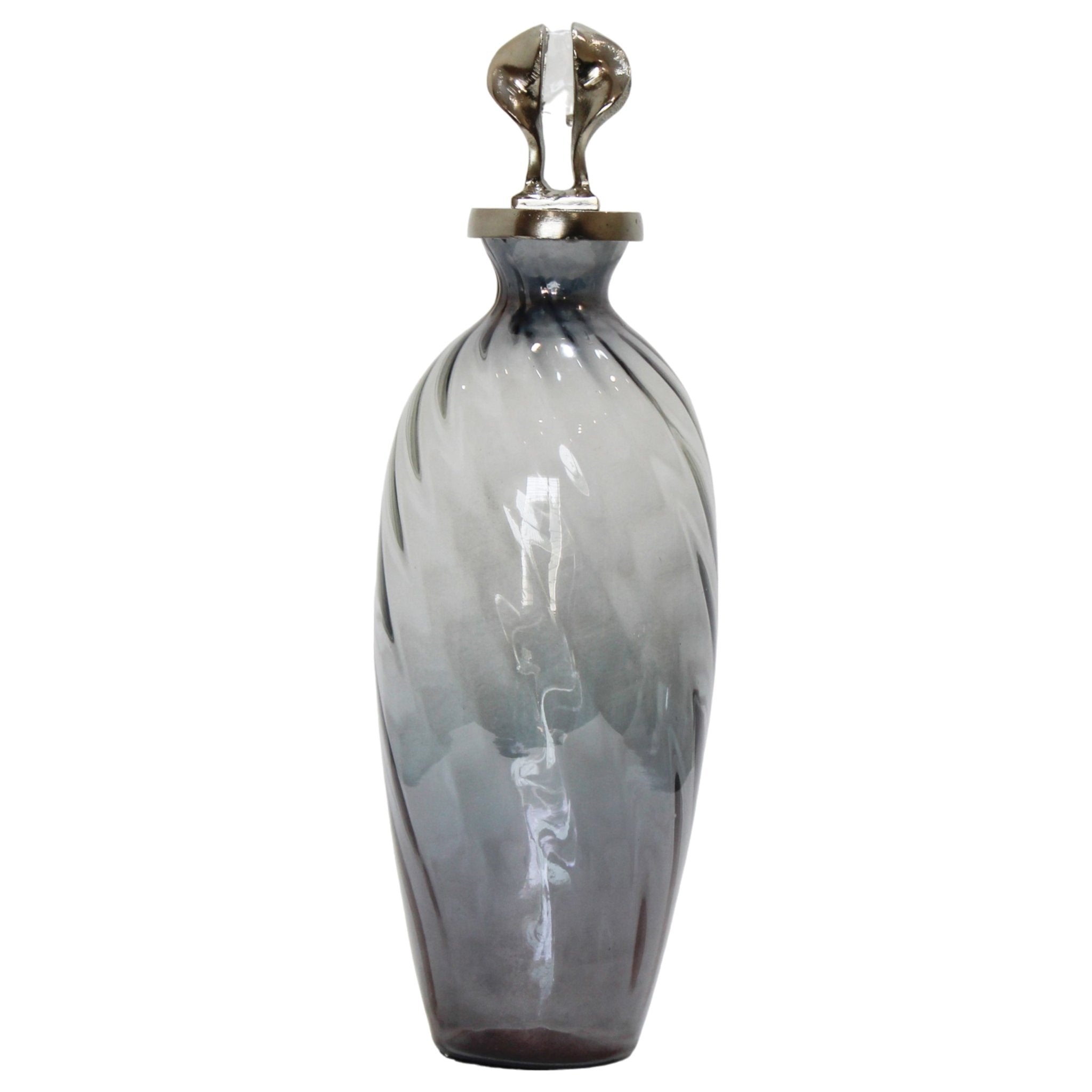CALLINE BOTTLE WITH TOPPER Vases and Jars| Sagebrook Home