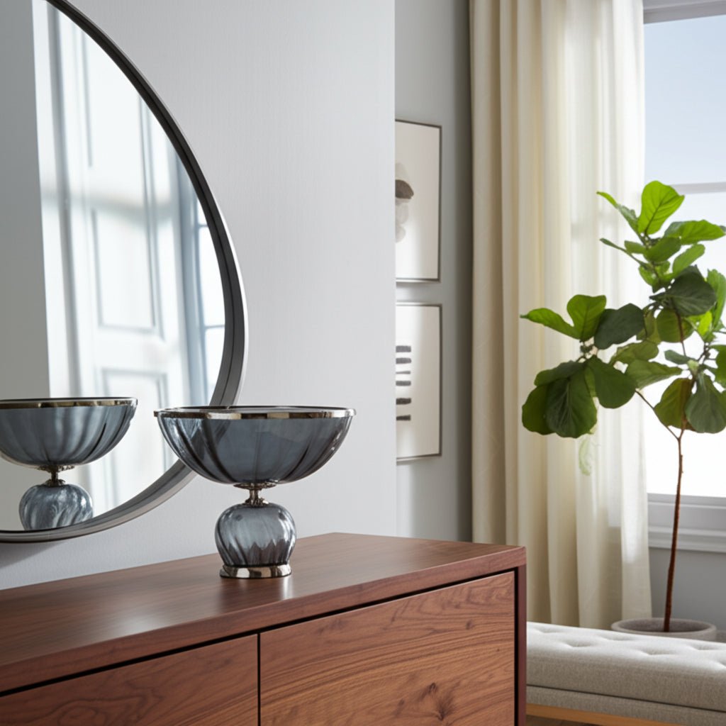 CALLINE GLASS BOWL Vases and Jars| Sagebrook Home