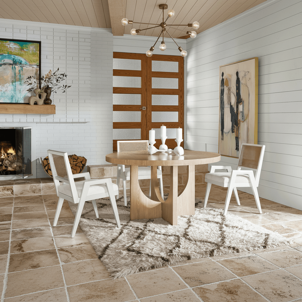 Callon Round Dining Table Dining Tables| Universal