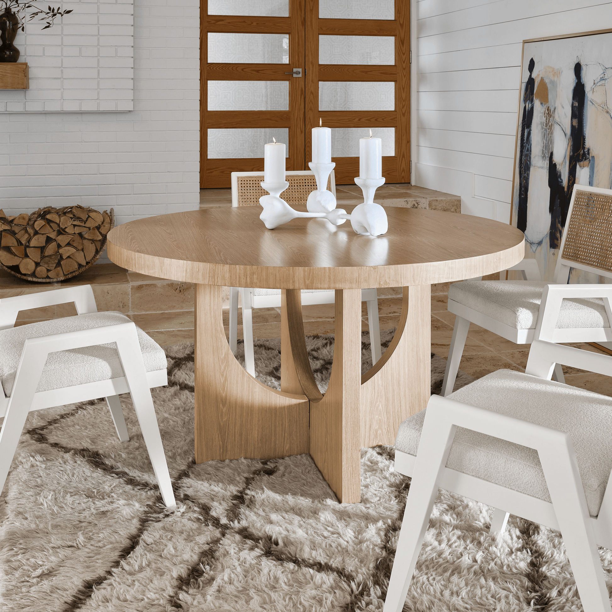 Callon Round Dining Table Dining Tables| Universal