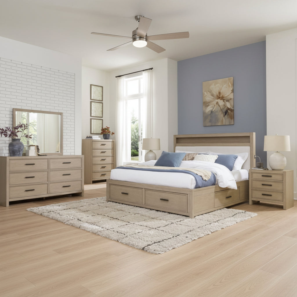 Calmoro King Bookcase Bedroom Set Bedroom Sets| Ashley Homestore