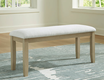 Calmoro Large UPH Dining Room Bench - Al Rugaib Furniture