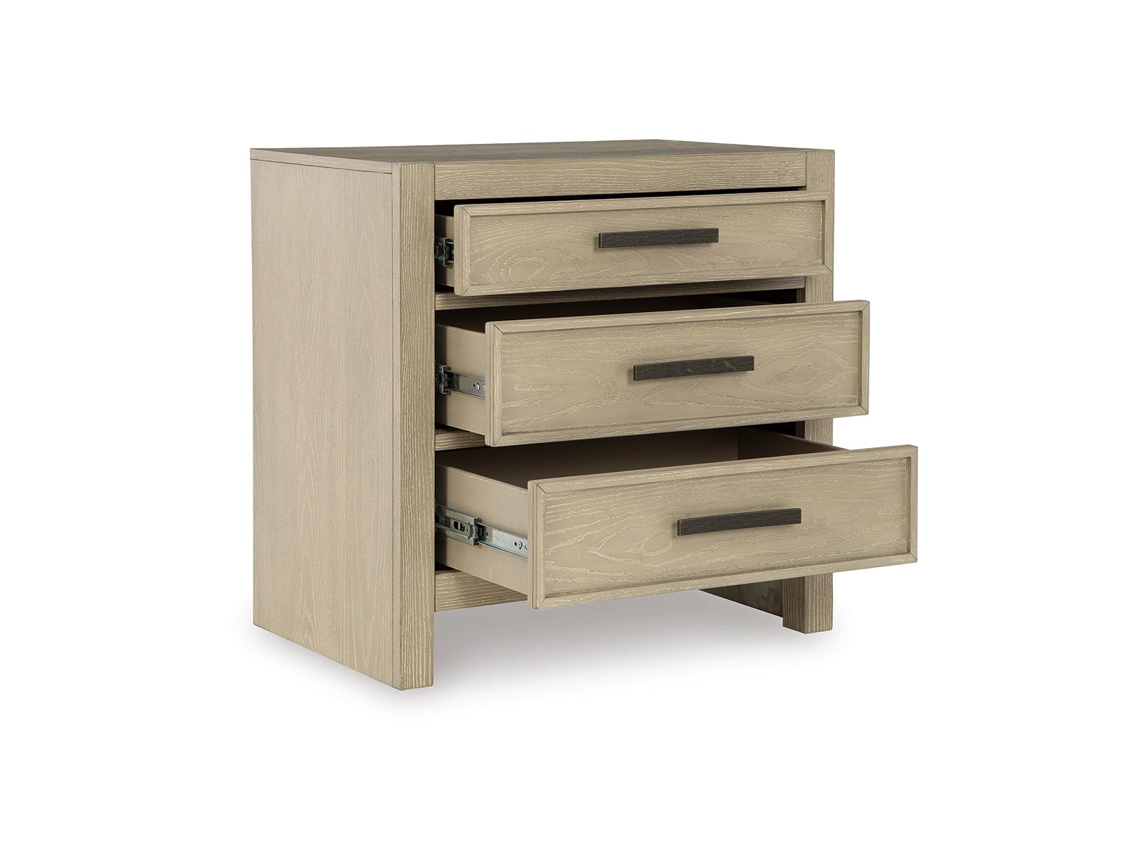 Calmoro Three Drawer Night Stand Nightstands| Ashley Homestore