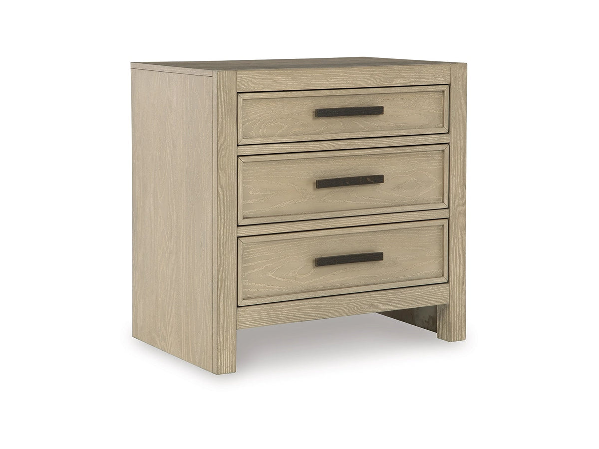 Calmoro Three Drawer Night Stand Nightstands| Ashley Homestore