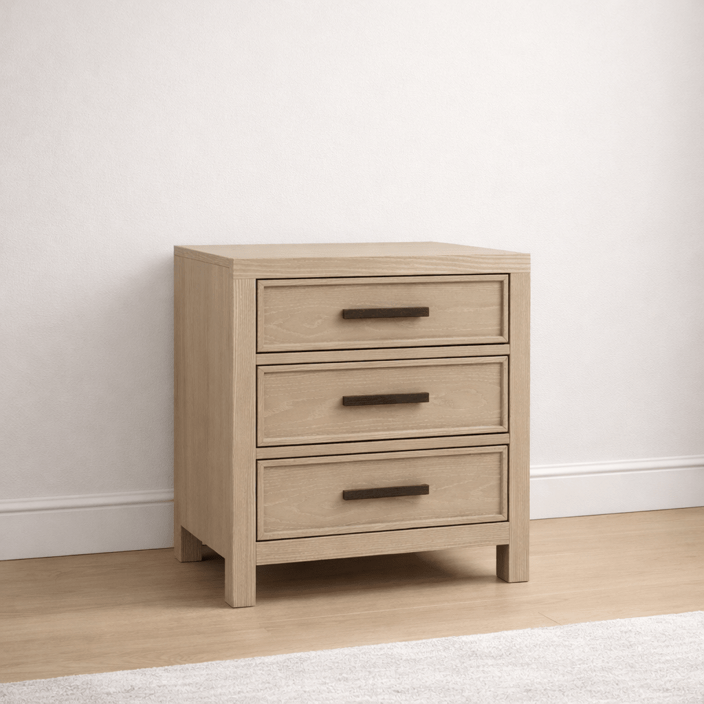 Calmoro Three Drawer Night Stand Nightstands| Ashley Homestore