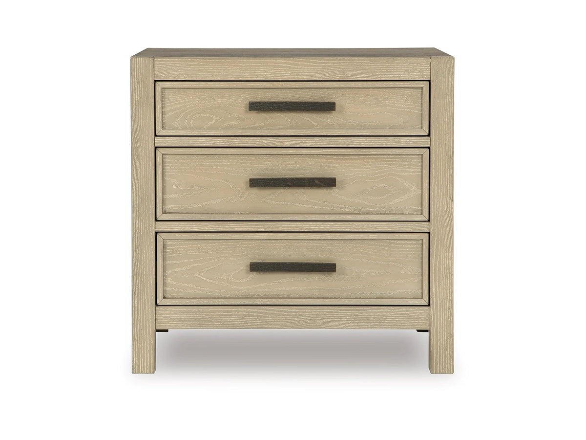 Calmoro Three Drawer Night Stand Nightstands| Ashley Homestore