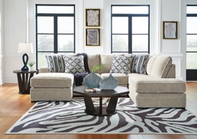 Calnita 2-Piece Sectional Sectionals| Ashley Homestore
