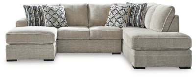 Calnita 2-Piece Sectional Sectionals| Ashley Homestore