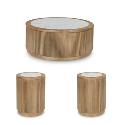 Camdill Round Table Set - Al Rugaib Furniture