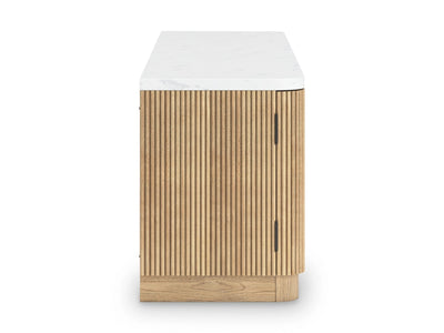 Camdill XL TV Stand w/Fireplace Option - Al Rugaib Furniture