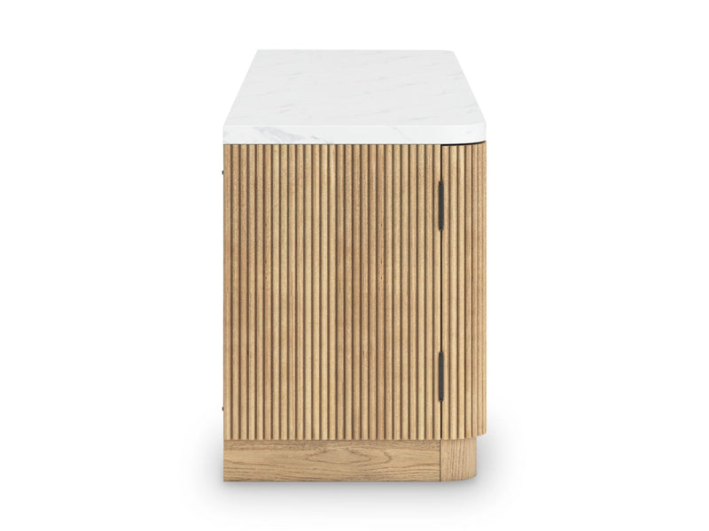 Camdill XL TV Stand w/Fireplace Option - Al Rugaib Furniture