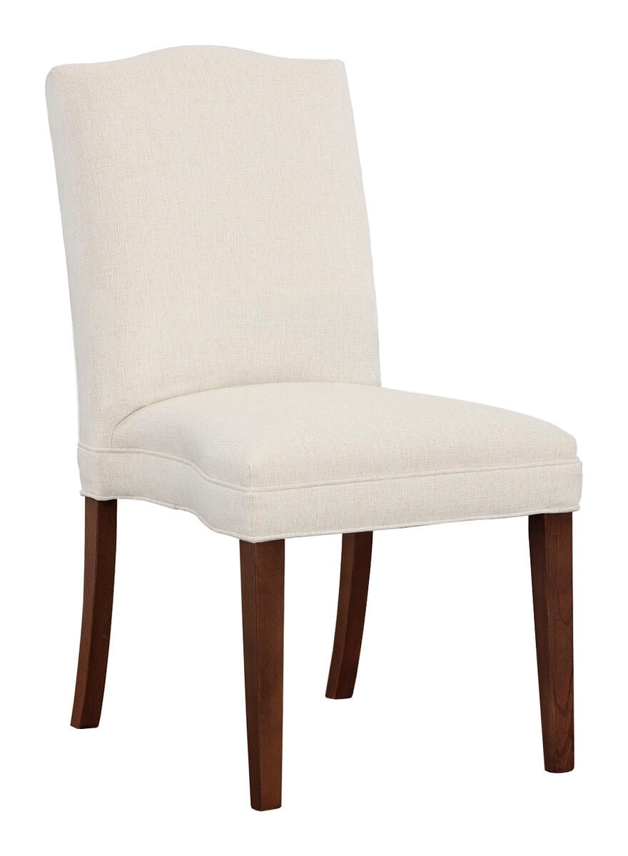 Camel Short Back Armless Stack Chair Chairs| Fairfield Chair