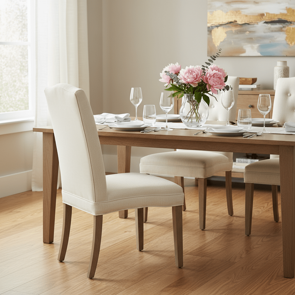 Camel Tall Back Armless Stack Chair Chairs| Fairfield Chair